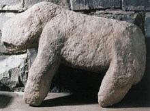 Domuz heykeli, Kiraçtaşı, MÖ. 9500- 8800